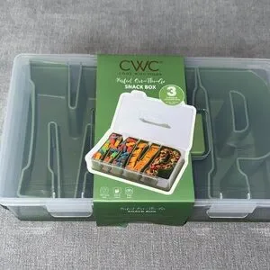CWC | Kitchen | Cwc Sports Mvp Green Snack Box With Dividers | Poshmark